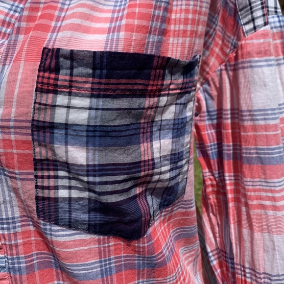 Joie Plaid Pullover Top Size Small - Picture 4 of 10